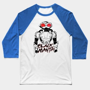 Black Manta Baseball T-Shirt